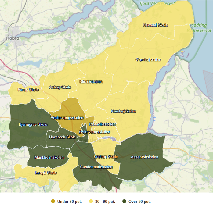Resultater fra trivselsmålingen i skoleåret 2023-2024