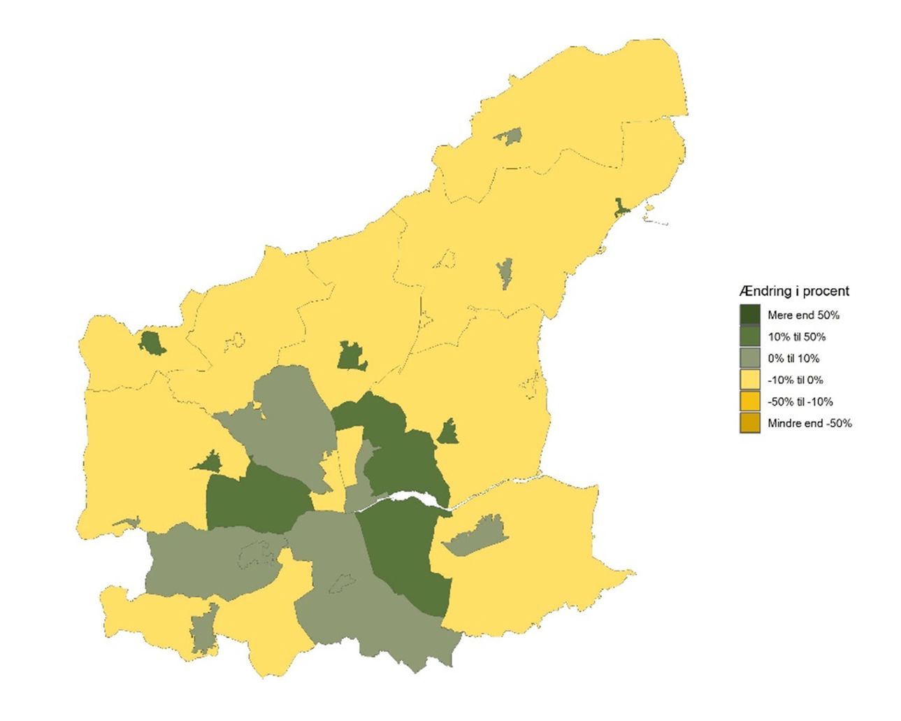 Befolkningsudvikling - Historisk udvikling fra 2026 til 2035