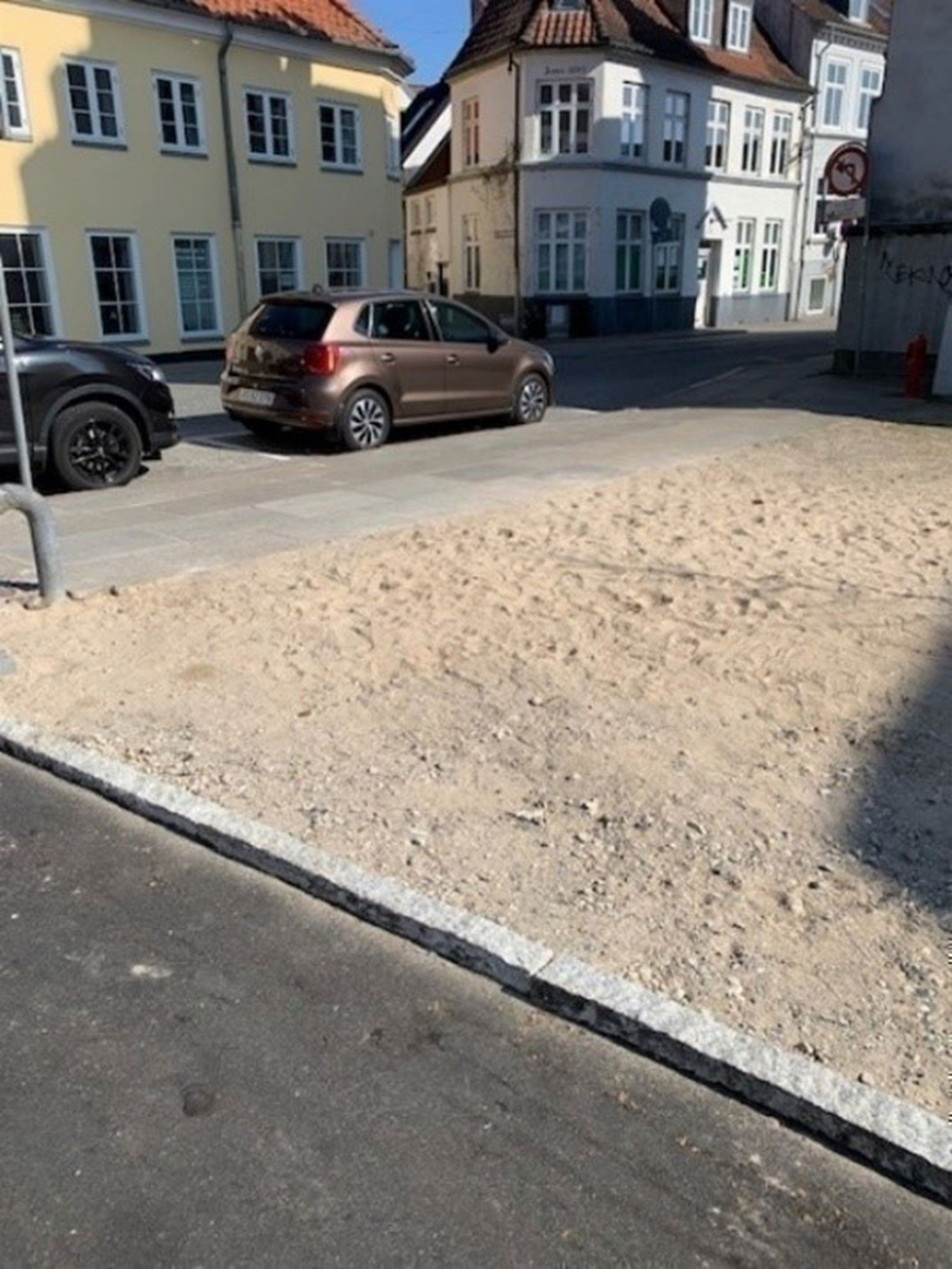 Lommepark i Vestergade efter fornyelse