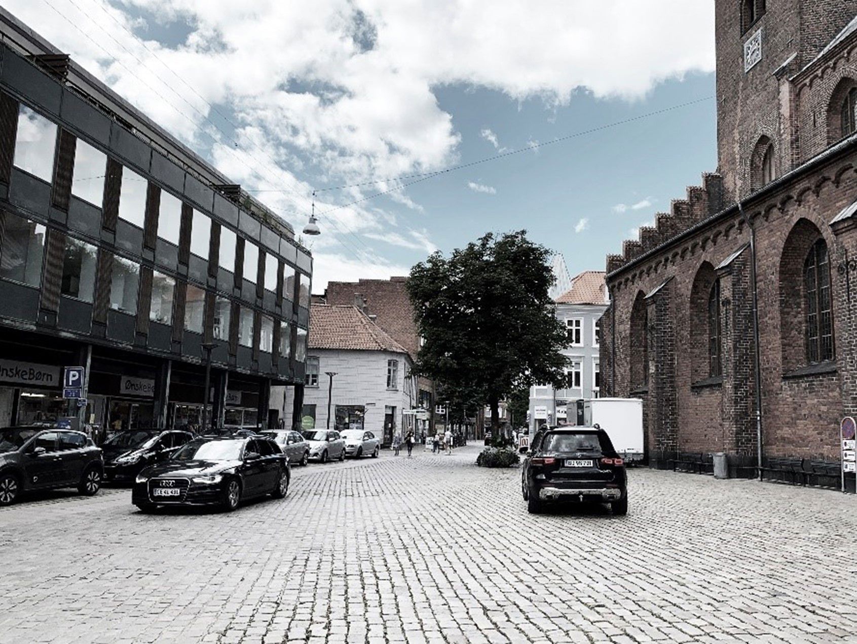 Kirketorvet før fornyelse