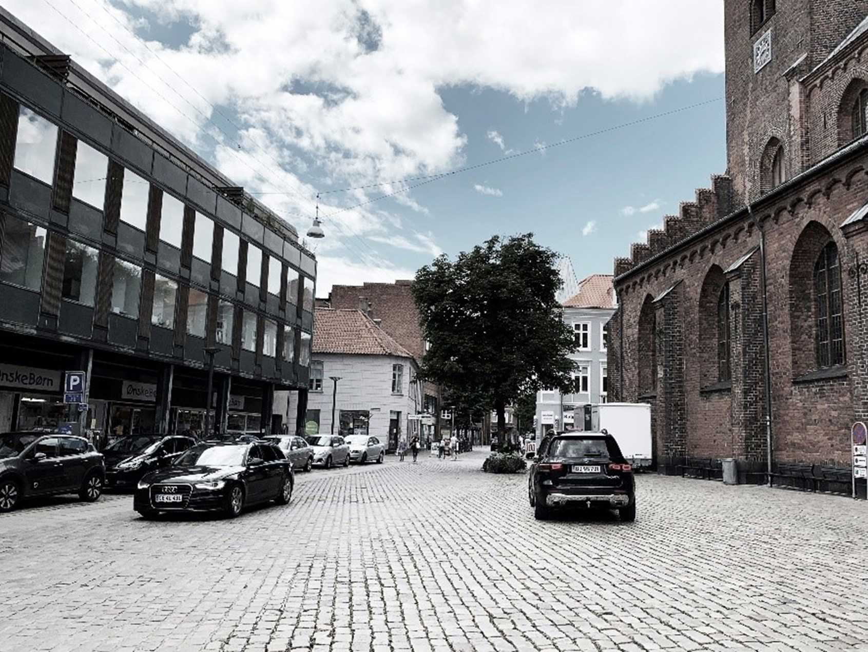 Kirketorvet før fornyelse