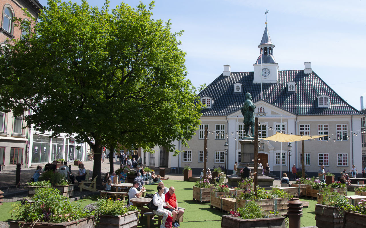 Rådhushaven i sommeren 2024