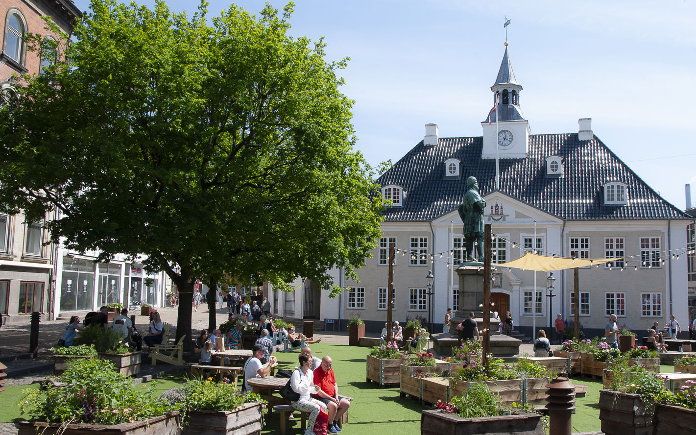 Rådhushaven i sommeren 2024