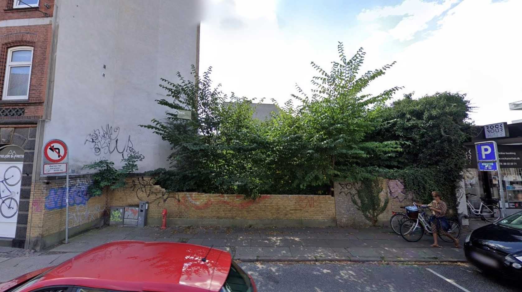 Lommepark i Vestergade efter fornyelse